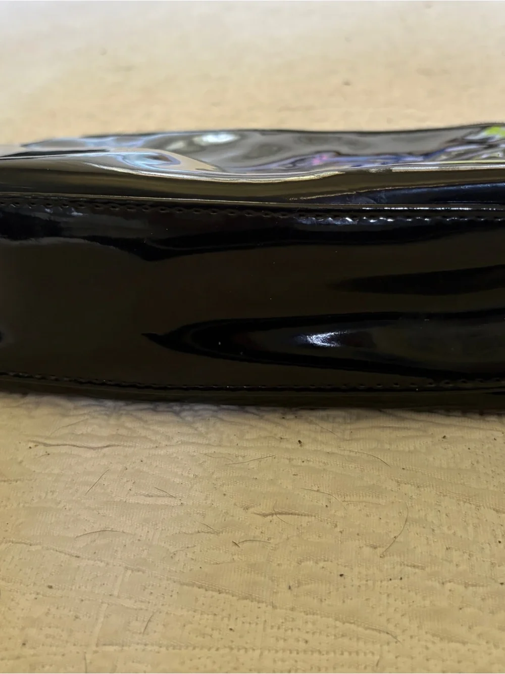 Lancôme large Make Up / Cosmetics bag in shiny black!